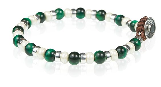 Bracciale Gerba Uomo Lab in Argento Pietre dure 185 - 185